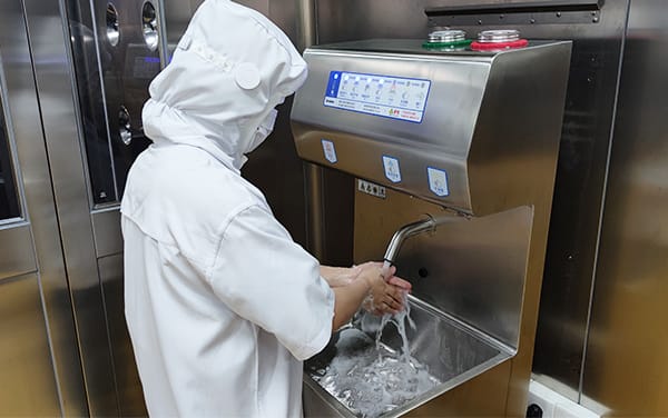 Handwashing facility installation