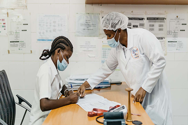 Maphelo public health capacity building and training session for healthcare workers