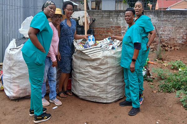 Modern training classroom with first aid equipment